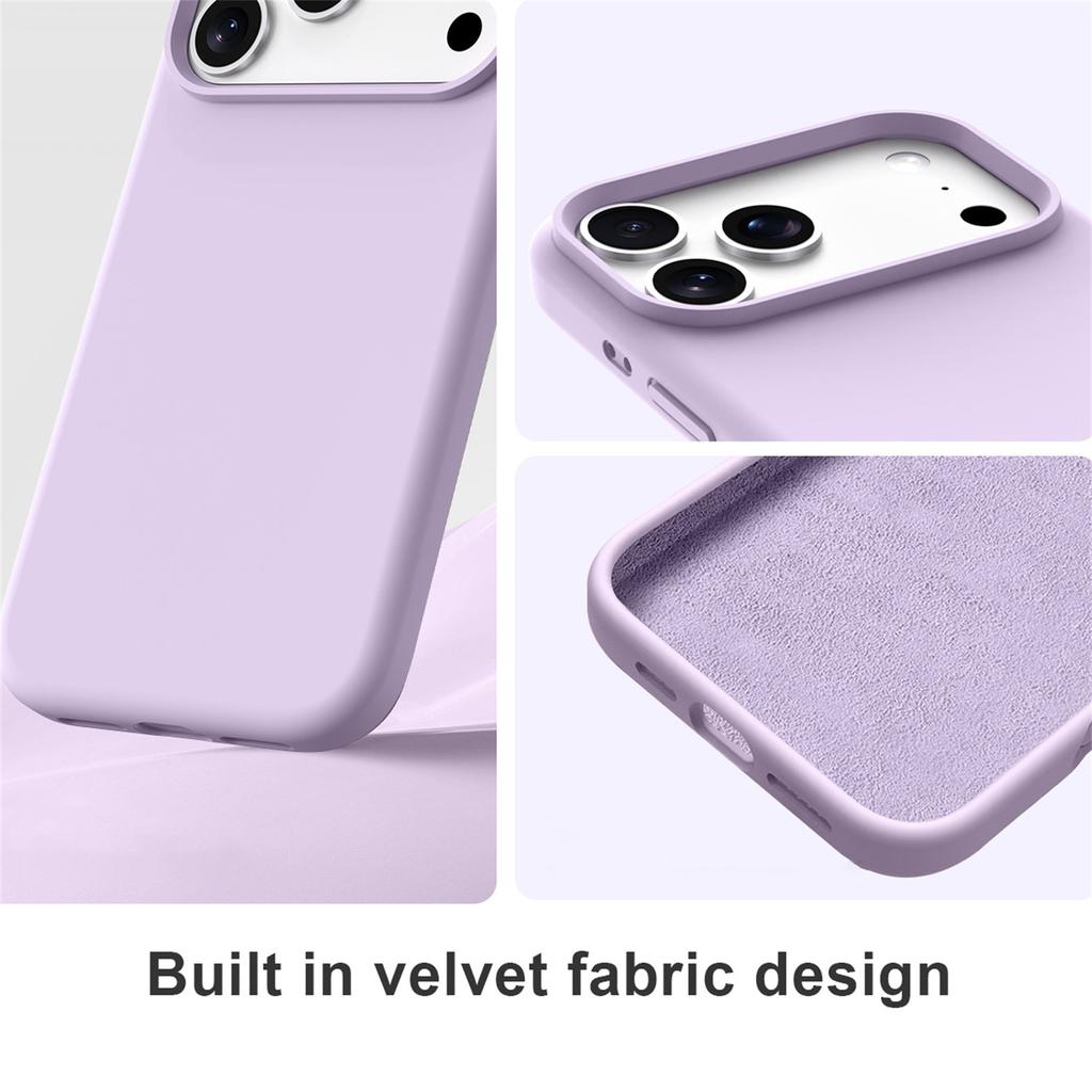Handyhülle Für iPhone 17 Pro 17 ProMax Flüssigsilikonhüllen Original Für iPhone17 Pro Max 17Pro Weiche TUP Hülle
