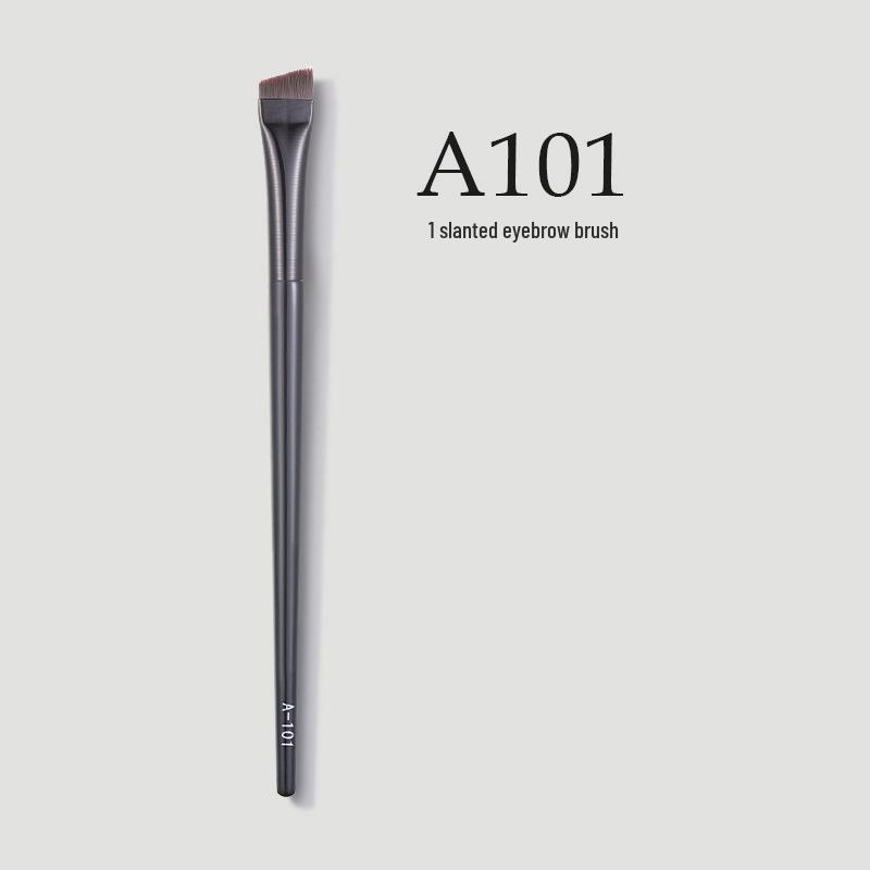 Ultra-Fine Flat Head Angled Eyeliner & Eyebrow Brush - Portable Makeup Tool with Single Free Shipping
