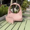 Hot-selling new high-texture cowhide hand-woven handbag large-capacity underarm bag versatile commuter women's bag