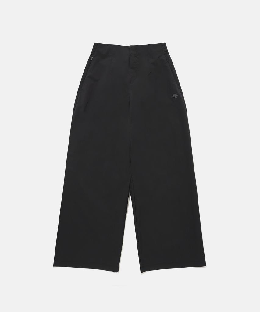 DESCENTE Women'S Dualis Wide Woven Pants Black Sr222Dpt44