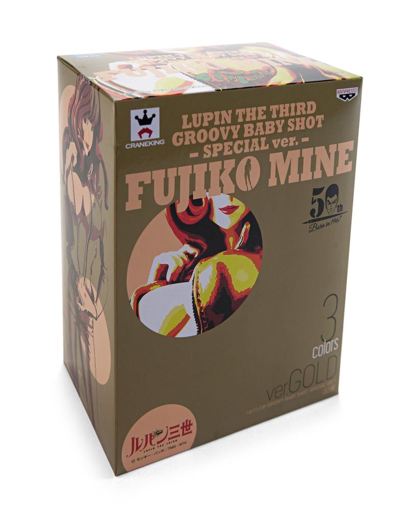 Banpresto Lupine the Third GROOVY BABY SHOT SPECIAL GOLD Fujiko Mine Ver.