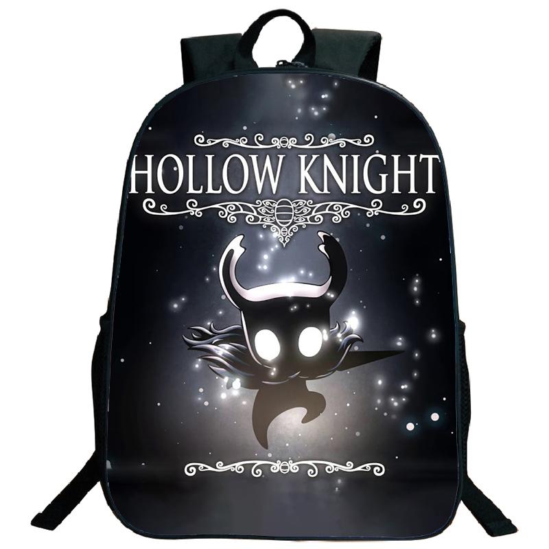 Hollow Knight Backpacks Hot Game Lightweight Laptop Teens School Bags Women Girls Capacity Cartoon Travel Mochilas