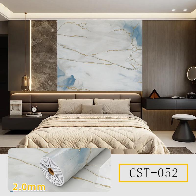 Roll-up Fliesenaufkleber Tapete Selbstklebend Wasserdichte Tapete Verdickter Marmor Verdickte Rolle Dekorative Wandaufkleber