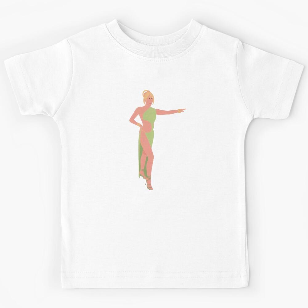 Miley Cyrus Lineless Illustration Kids T-Shirt 170