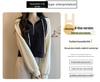 Plus Size Women's Color Block Hoodie with Patchwork Raglan Sleeves - Autumn/Winter 2025 Korean Style Zippered Hooded Top