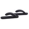 2/4 Stücke Praktische Schwarze Auto SUV Auto Lkw Selbstklebende Haken Aufhänger Tasche Brille Handtasche Geldbörse Organizer Halter Auto Zubehör