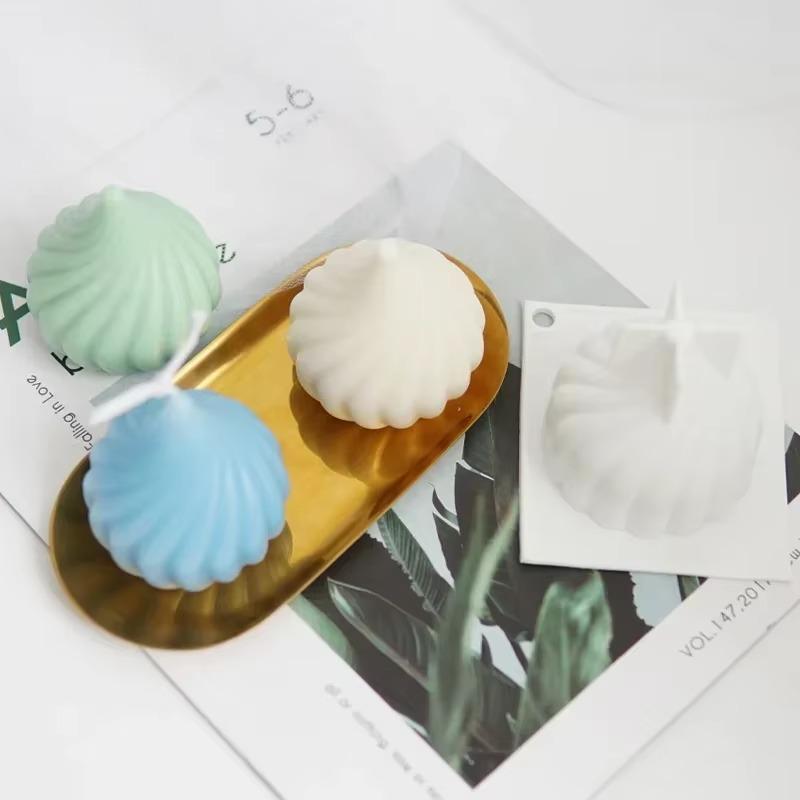 3D Onions Head Silicone Mold For DIY Soy Wax Candles Aromatherapy Making Handmade Soap Plaster Cake Decoration Mould