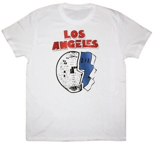LCD Soundsystem Band Tour Graphic Print Mens T-Shirt XXL