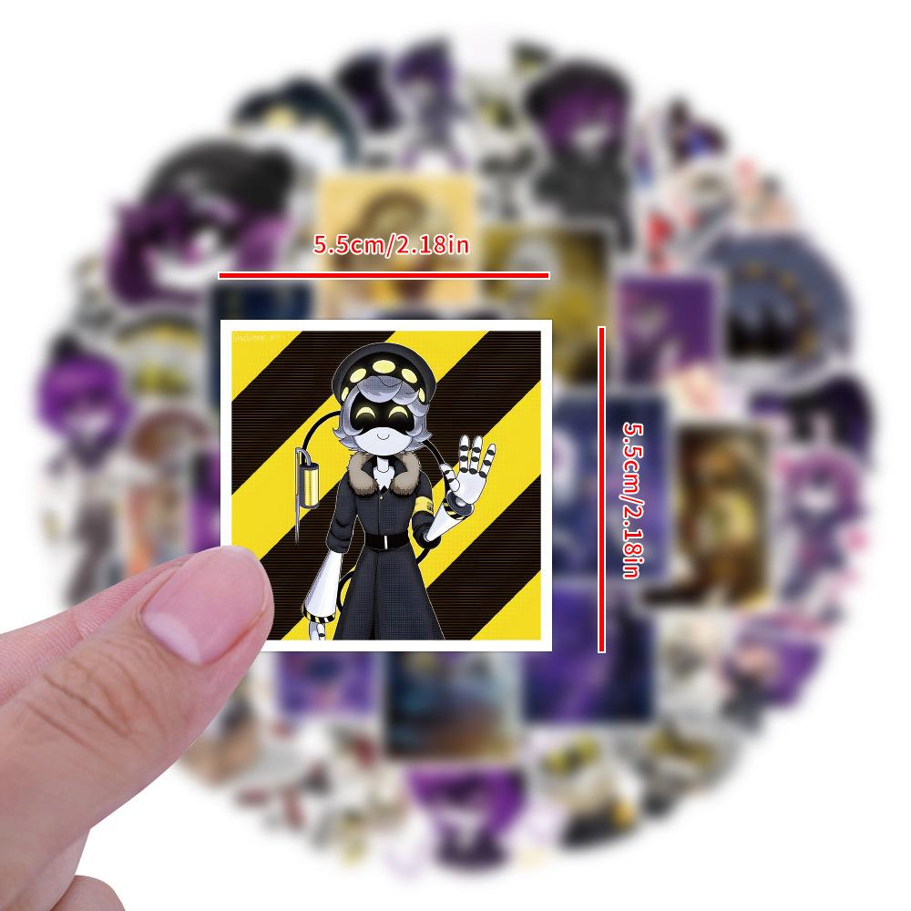 55/110 Murder Drones Graffiti Stickers Decorative Guitar Laptop Suitcase Stickers