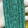 Premium Natural Malachite Small Round Loose Beads for DIY Bracelets