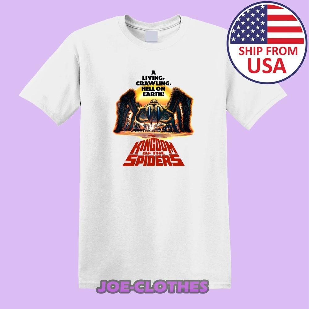 Kingdom of the Spiders movie poster graphic T-shirt