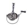 Spinning Reel Metal Bright Electroplated Fishing Reel 6+1 Sealed Bearings 5.2 :1 Gear Ratio CNC Machined Aluminum Spool