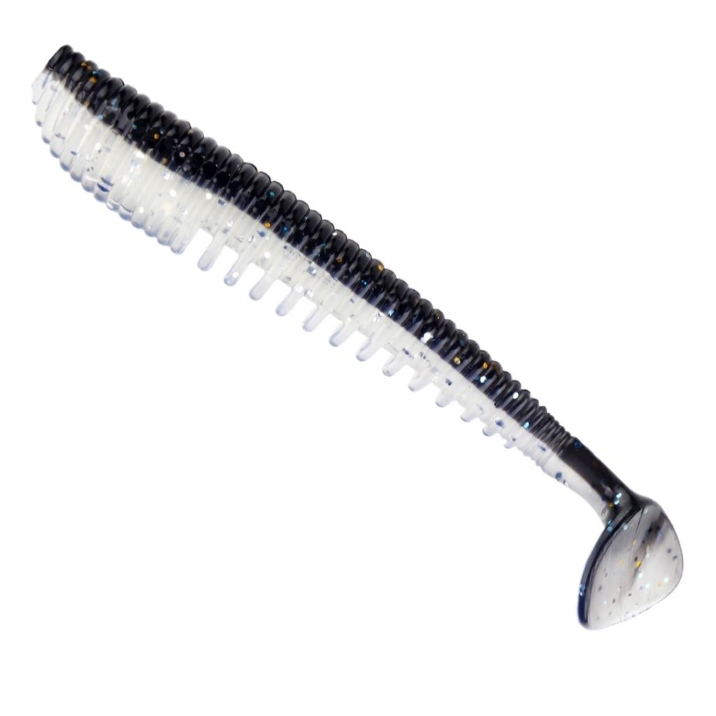 Ribbed T-Tail Soft Micro Long for Saltwater Bass