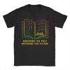Black History Honoring Past Inspiring The Future Book TShirts Unisex  Humorous Cotton Tees Round Collar T Shirt Plus Size Tops