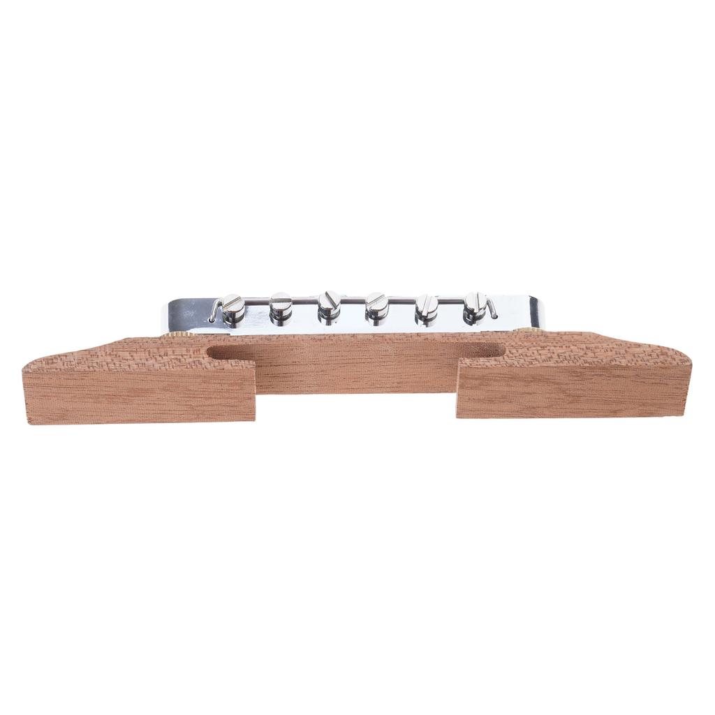 6 String Guitar Part Guitar Accesory Jazz Guitar Bridge Wood Guitar Bridge Guitar Wood Roller Saddles Bridge