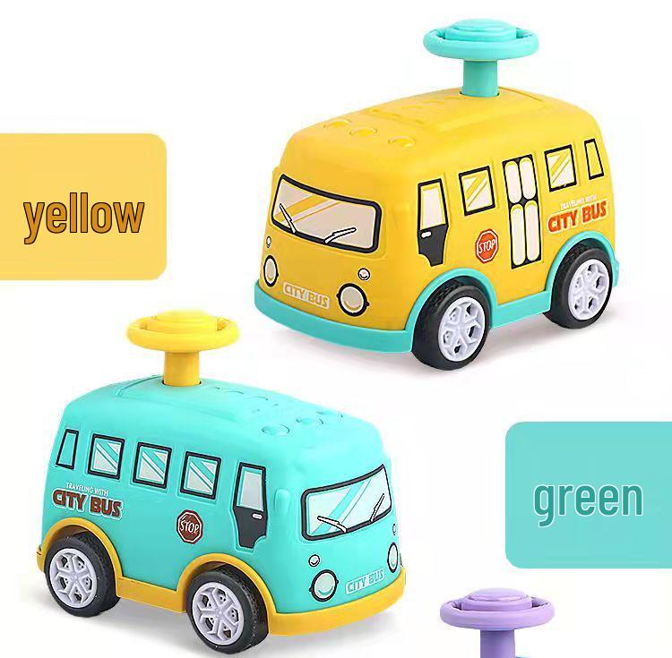 Children's Educational Inertia Cars: High-Speed Rail, Subway, Cartoon Bus