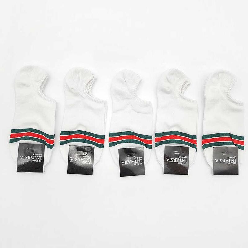 

Everyday MAN 3-Color Socks, 5 Pairs, White CH717