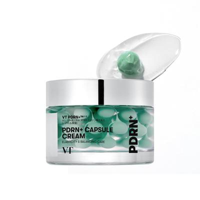 VTCOSMETICS PDRN+ Capsule Cream 100: Moisture Cream - Intensive Hydration, Firming, Radiant Skin, Transparency