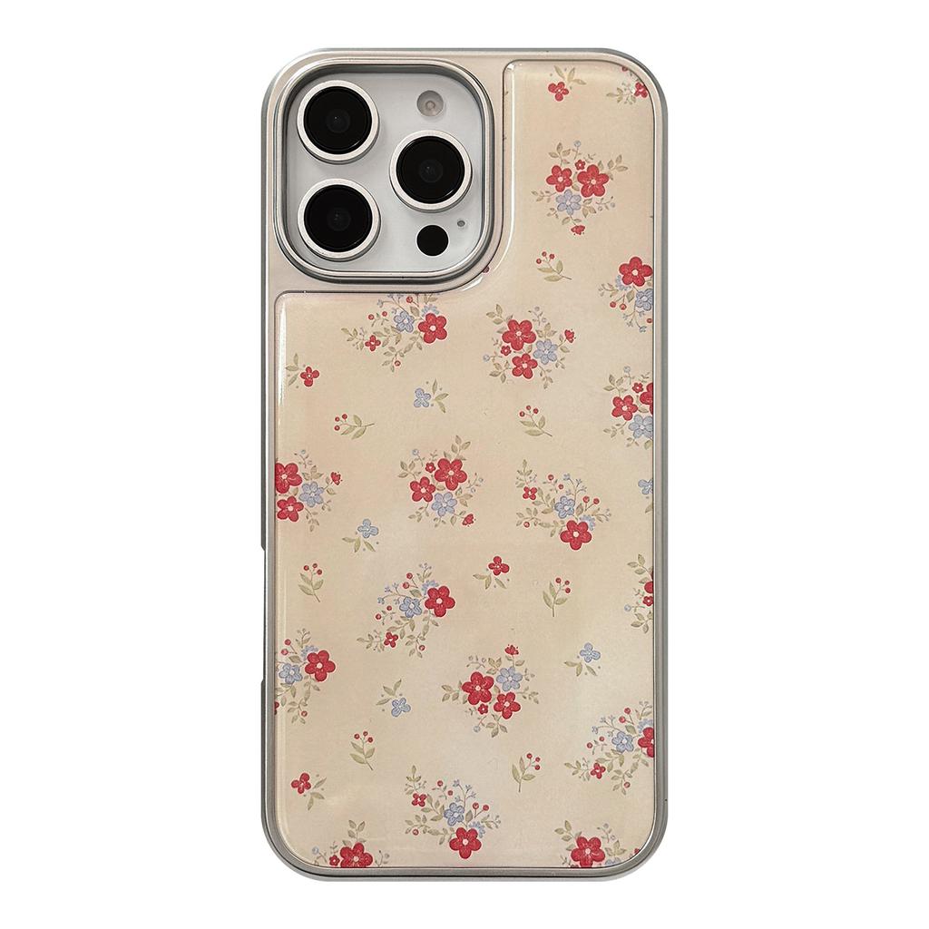 Gentle Ins Bouquet Applicable To 16 Apple 15 Pro Max Mobile Case IPhone 14 Drop Glue 13 Literary 15 Huawei