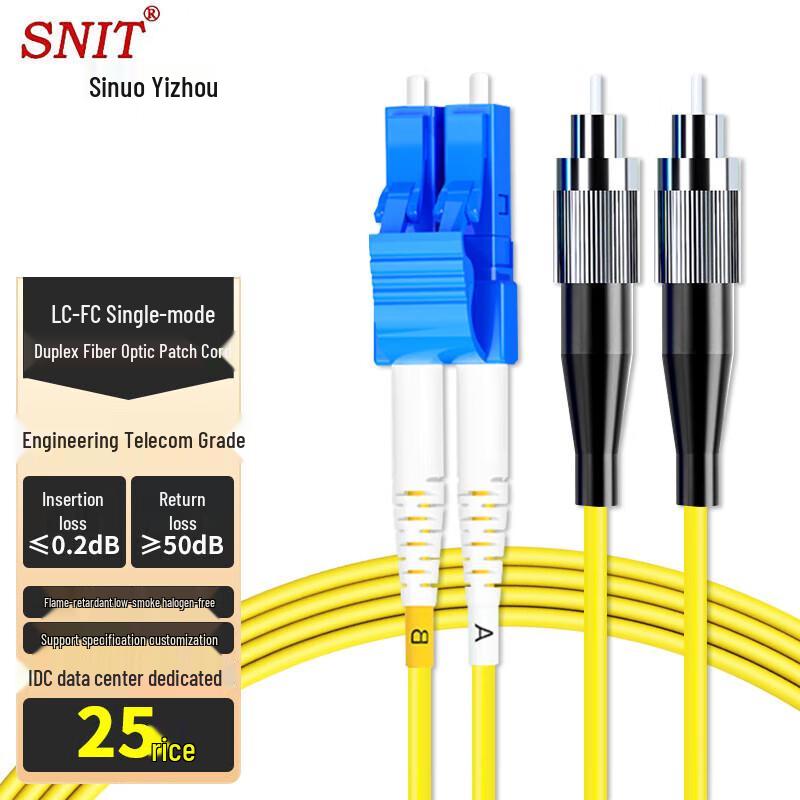 SNIT Telecom-Grade Glasvezel Patchkabel