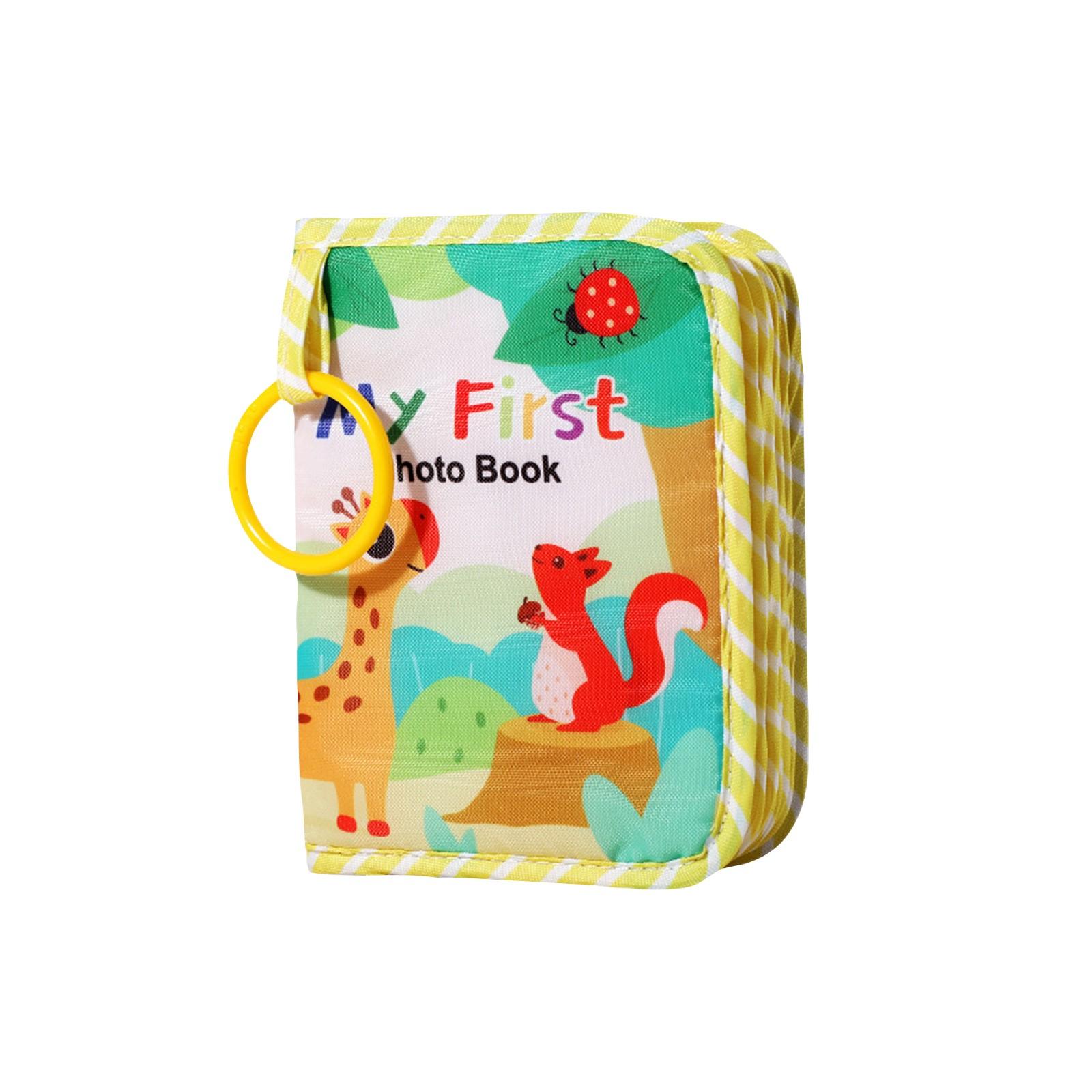 

Детская тканевая книга-альбом для фотографий, альбом для новорожденного, юбилейный альбом, One Size