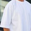 Unisex Gładka Koszulka z Krótkim Rękawem i Okrągłym Dekoltem Bawełniana Letnia Koszulka Luźny Krój Casualowa Koszulka dla Mężczyzn Kobiet Sportowa Ubrania Uliczne