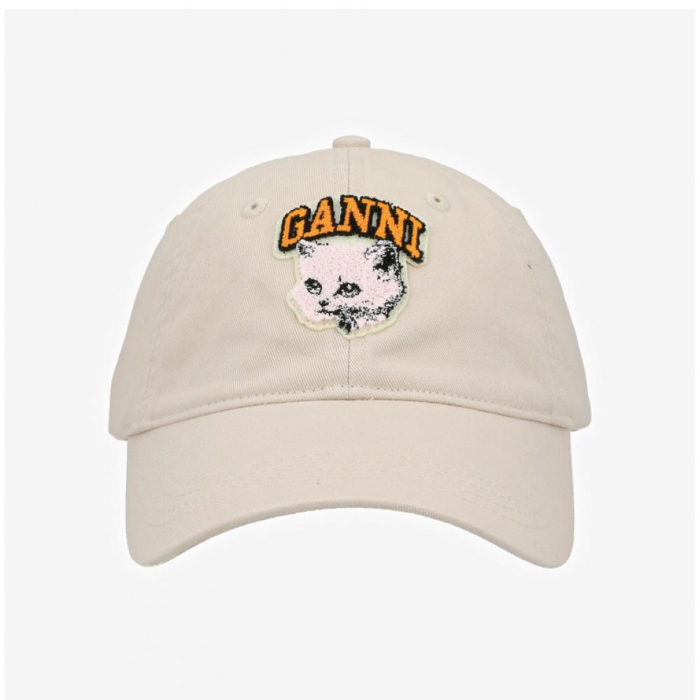Ganni Cat Logo Ballcap A7096 135