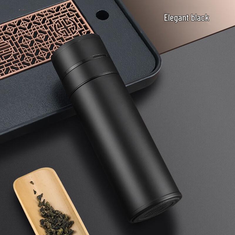 TLAKEHO Premium One-Touch Insulated Tea Bottle