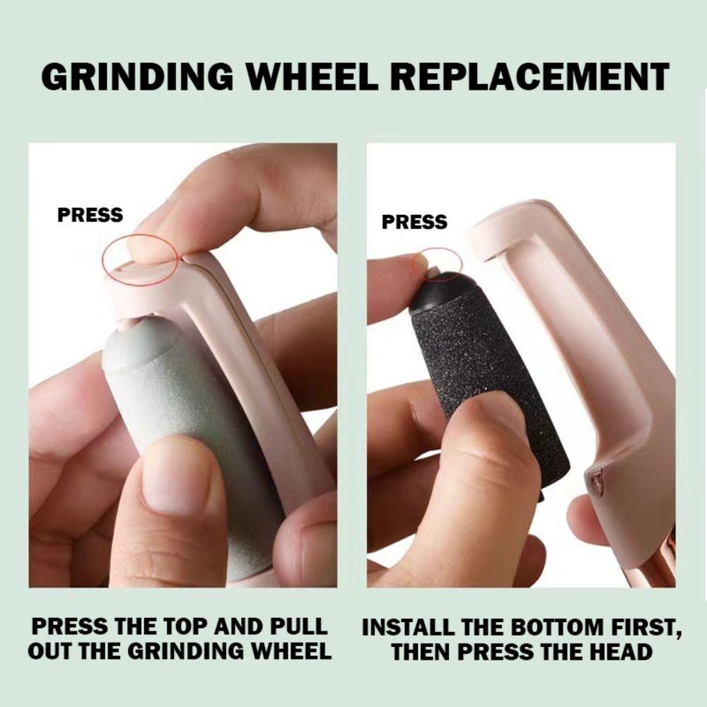 Women Foot Grinder Foot Cuticle Scrubber Callus Remover Electric Pedicure Tools Electric Foot File