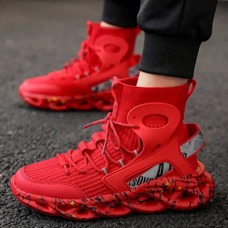Fashion Spring Height Increasing Purple Man Shoes Casual Teniss Man Blue Sneakers Man Sport In Offers Deporte Authentic