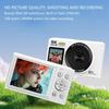 5K Double Screen Digital Camera 80MP High Resolution 18X Digital Zooming WiFi Streaming Builts in Flashing for Photography Beginners
