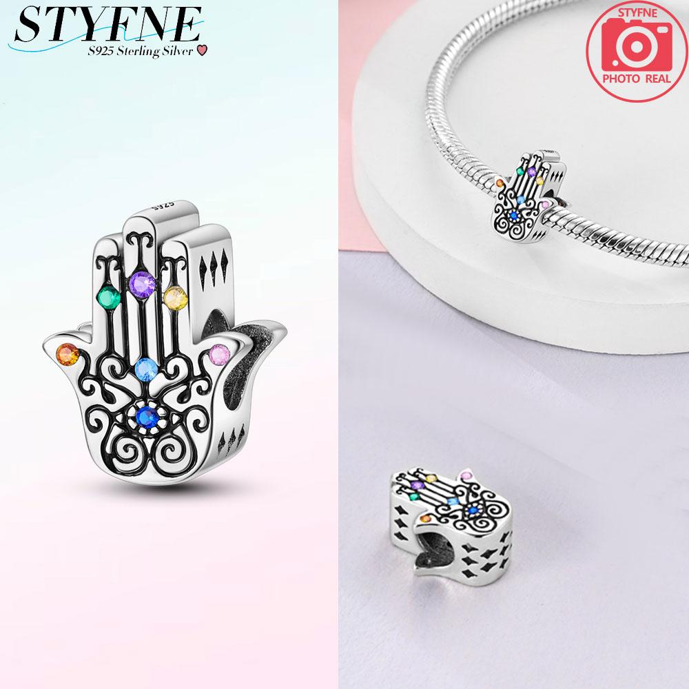 

Оригинальные Шармы Медь Разноцветные Ретро Узорные Ладони Подвески Подходят для Шармов Plata Браслеты для Женщин Изготовление Ювелирных Изделий Подарки