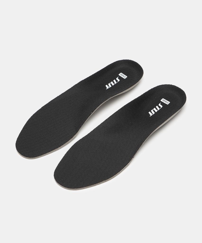 6Ft Ortholite 1Cm Insoles (Black - Arch Support Type) 2-Pack (Type B)