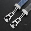 Gummi-Uhrenarmband für Omega für Seamaster 300 Armband 20mm für Speedmaster AT150 Taucherarmbänder Schwarz Blau Silikonarmband