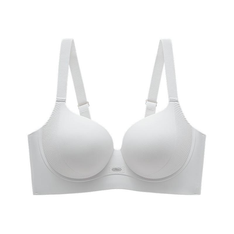 

Seamless Uplift Bra: Invisible Support, Reduces Side Fat, Large Chest Minimizer, Soft Non-See-Through Cup. 42/95BC
