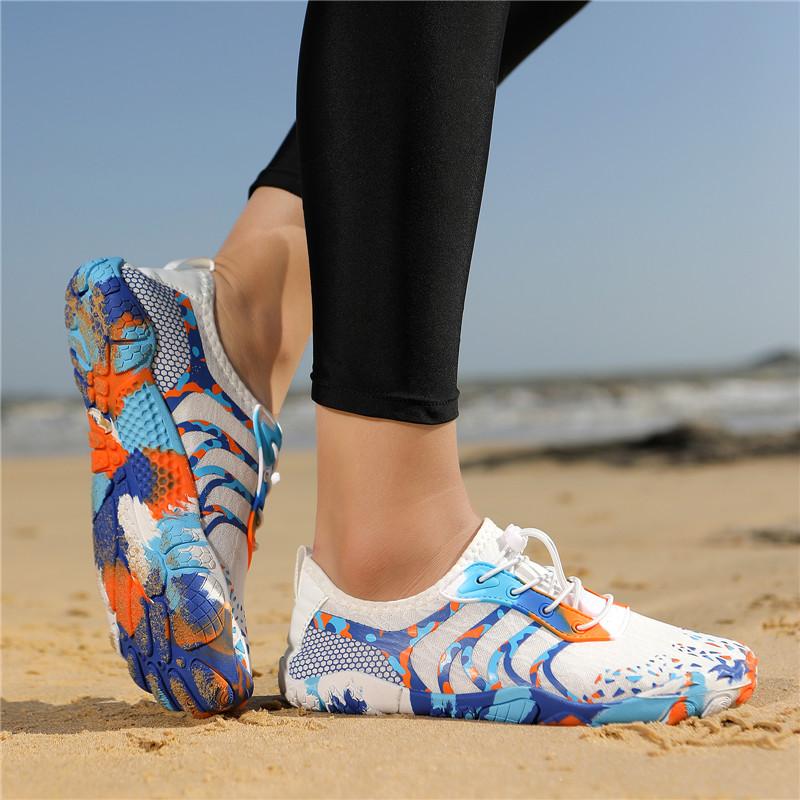 Beach Water Sports Shoes Wading Sneakers Quick Dry Swimming Aqua Shoes Light Breathable Wading Shoes Surfing Fishing