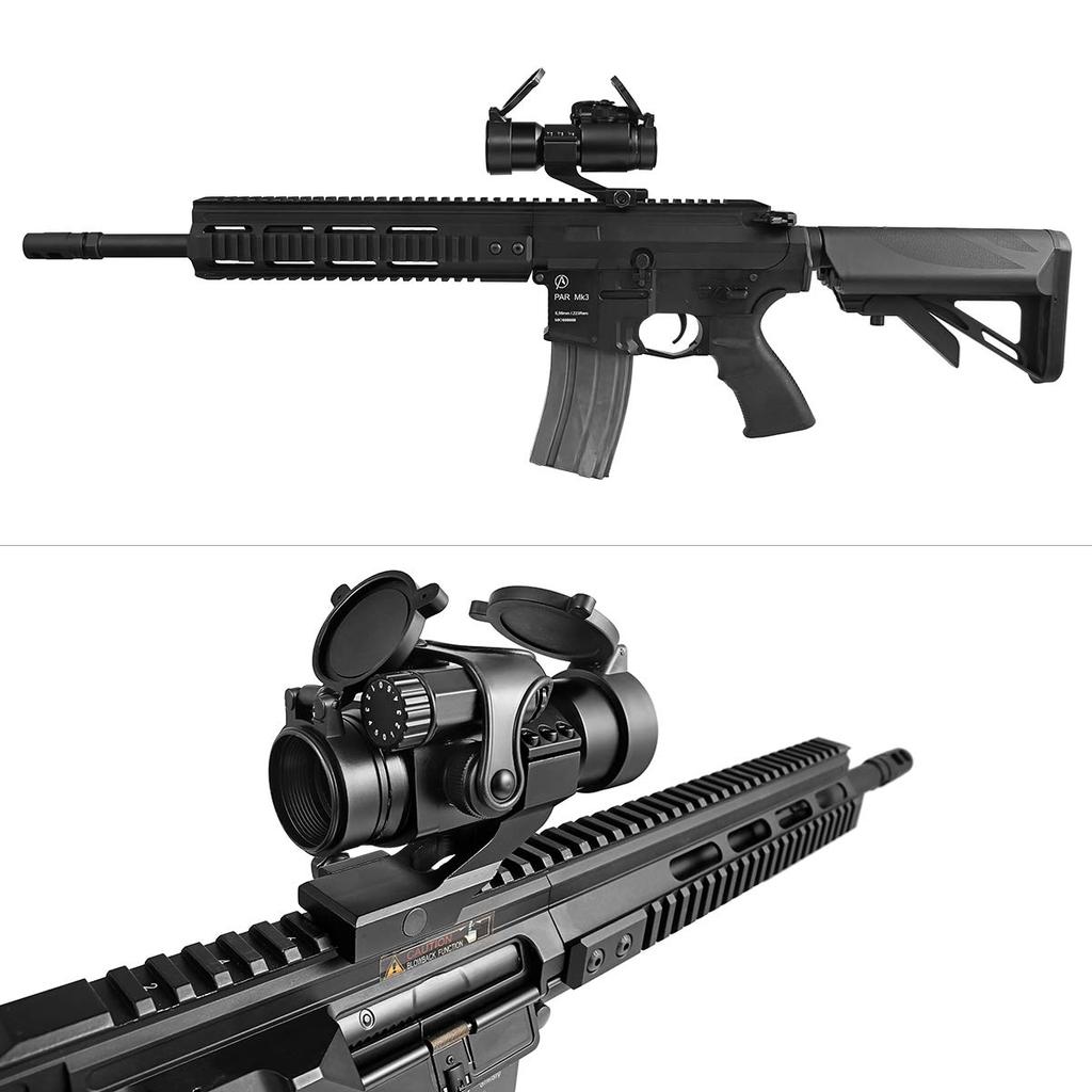 COMP M2 Type Dot Sight, High Mount (Red/Green Illumination)