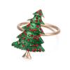 DIY Craft Christmas Tree Merry Xmas Table Decoration Napkin Ring Mouth Ring Christmas Supplies
