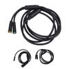 Elektrische Fahrrad-Anschlusskabel 4,9 FT wasserdicht Controller zum Display Drosselklappen-Scheinwerfer-Anschluss