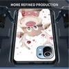 Glass Case For Xiaomi Poco X3 NFC 11 Lite 11T F3 M3 For Redmi Note 11 10 9 8 Pro 10S 9S 9A 9C Phone Cover Cartoon Christmas