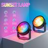 2026 Atmosphere Sunset USB Lamp - Decorative Rainbow Sunset Light with Bracket