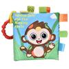 Baby Soft Cloth Story Book Infant Rattles Book Toy Early Educational Development Toys (Puppy)