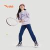 Anta Kids Girls' 2024 Winter Fleece-Lined Jogger Pants A62447711