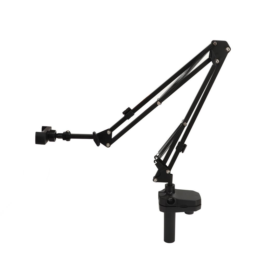 Heavy Duty Phone Tablet Metal Holder Adjustable Alloy Steel Phone Holder Cantilever Bracket with Clamp