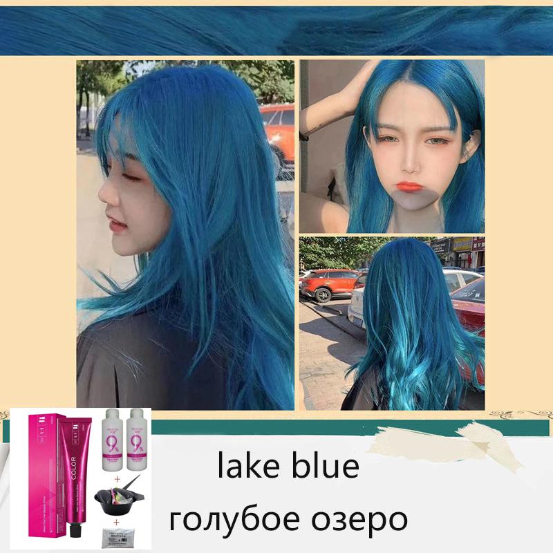 

Модний тренд Набір для фарбування волосся для чоловіків і жінок Багатоколірний на вибір Набір для фарбування волосся Набір Креми для фарбування волосся Не пошкоджують волосся