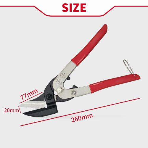 HOUSERAN Heavy-Duty Scissors, All-Purpose Scissors, Sheet Metal Scissors, Heavy-Duty Scissors, All-Purpose Scissors, Metal Scissors, Large Garbage Dis