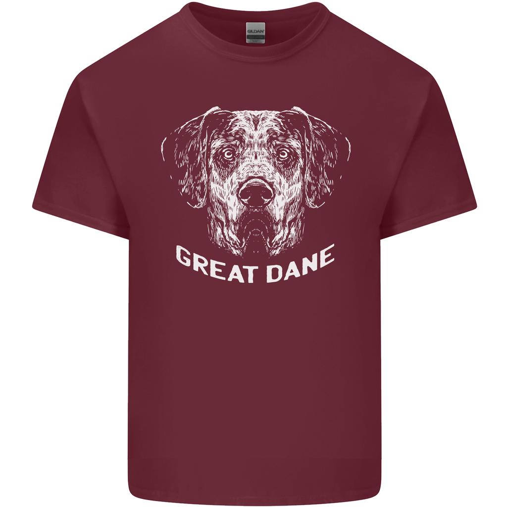 Great Dane Dog Unisexs Light Cotton TShirt
