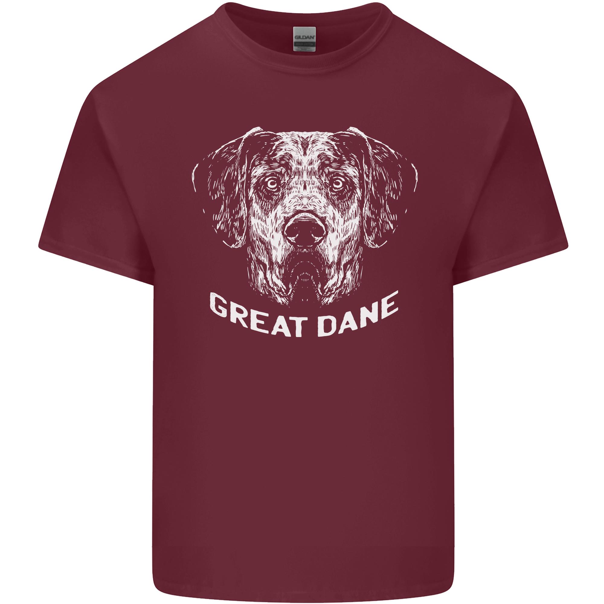 Great Dane Dog Unisexs Light Cotton TShirt S