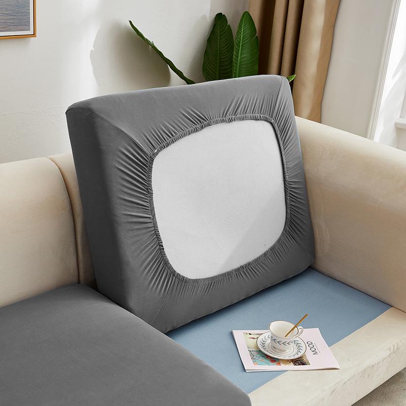 Solidastic Seat Cushion Cover Stretch Sofa Covers For Living Room Furniture Protector Sofa Slipcover Couch Cover Removable