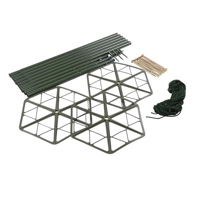 Camouflage Net Aluminum Alloy Support Pole Kit